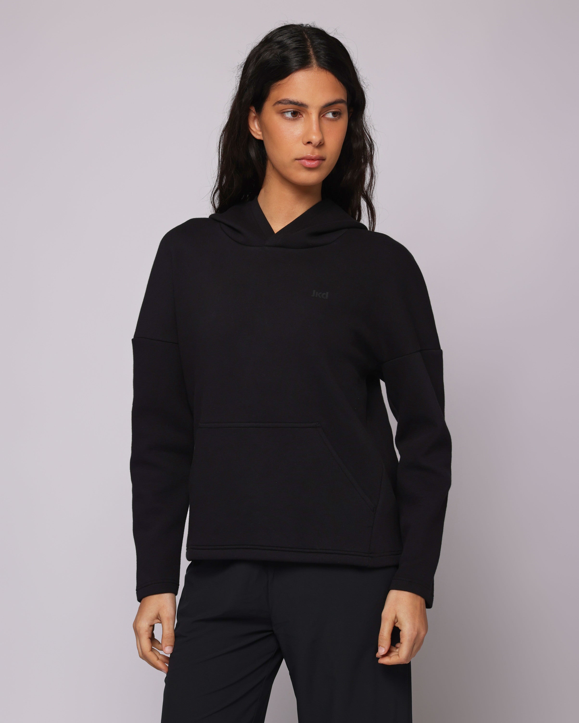 FELPA CAPPUCCIO CON MARSUPIO RAISED PRO