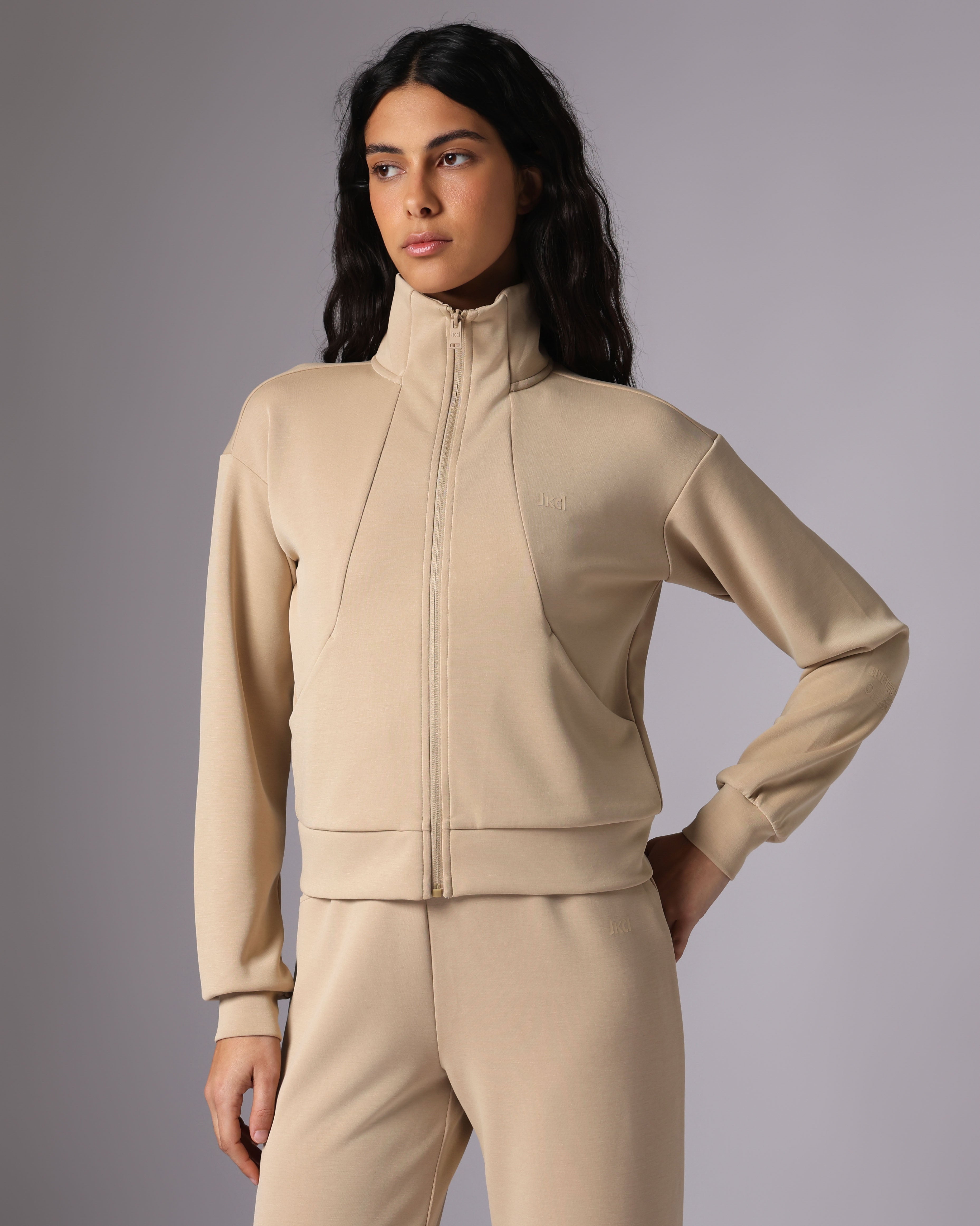 FELPA FULL ZIP SOFT TECH