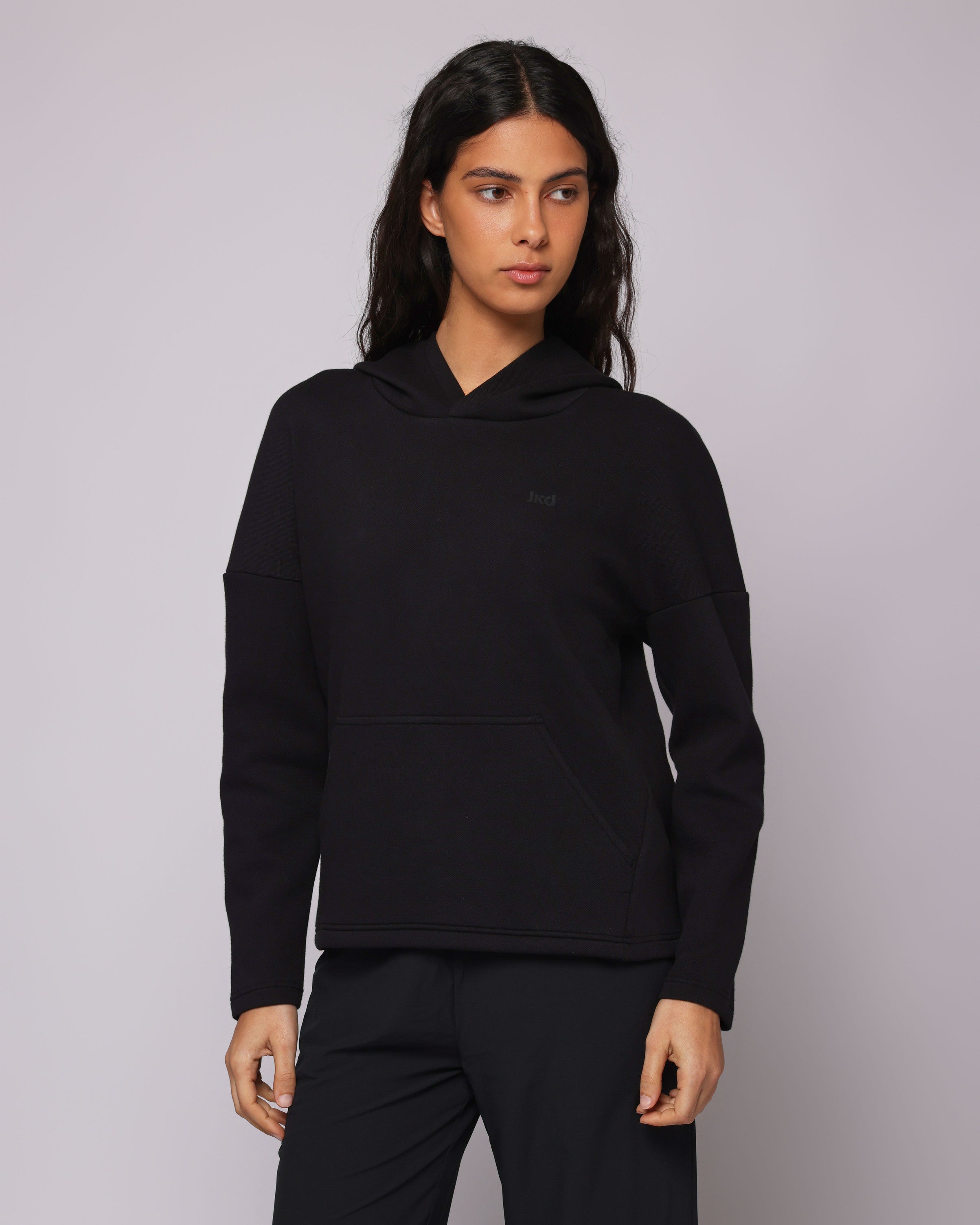 FELPA CAPPUCCIO CON MARSUPIO RAISED PRO